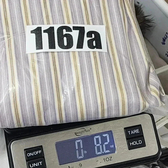 Banana Republic Striped Button Down Dress Shirt Men's L - Picture 7 of 7